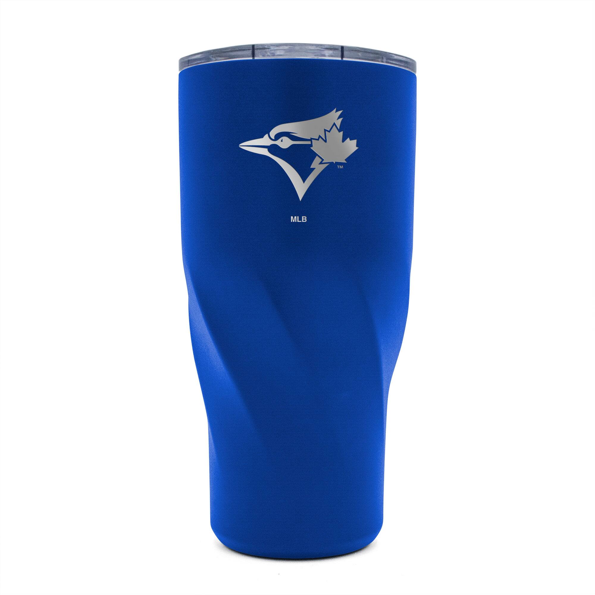 Front. WinCraft - Toronto Blue Jays 30oz. Morgan Stainless Steel Tumbler - Multicolor.