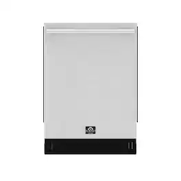 Forno Appliances - Stella 24" Top Control Built-In Stainless Steel Tub Dishwasher and 44dBA - Stainless Steel
