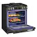 Alt View 13. LG - 6.3 Cu. Ft. Slide-In Gas True Convection Smart Range with EasyClean, Air Fry and UltraHeat 20K BTU Power Burner - Black Stainless Steel.