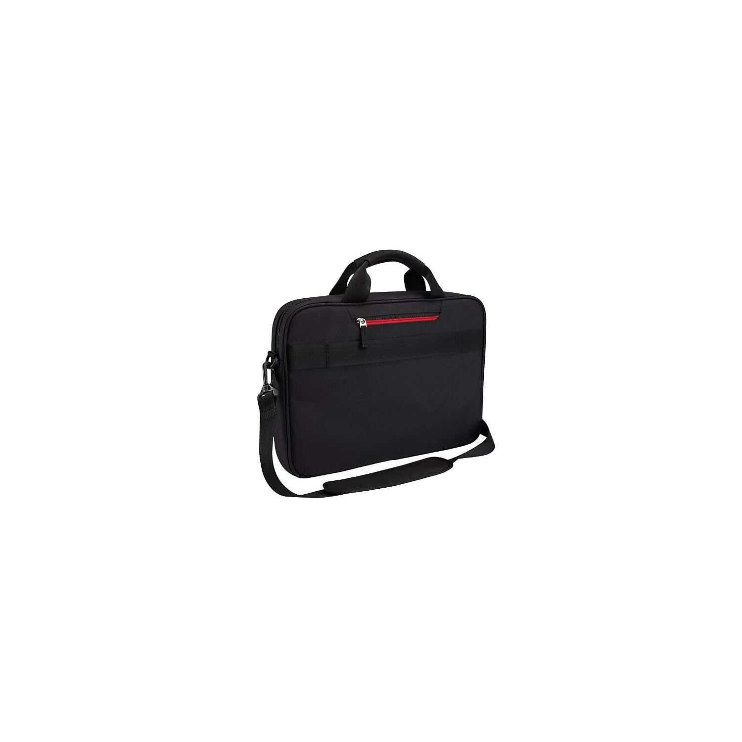 Alt View 3. Case Logic - 17-Inch Laptop Briefcase DLC-117, Padded Nylex-Lined 10.1-inch Tablet Pocket, Front Organization Panel - Black.