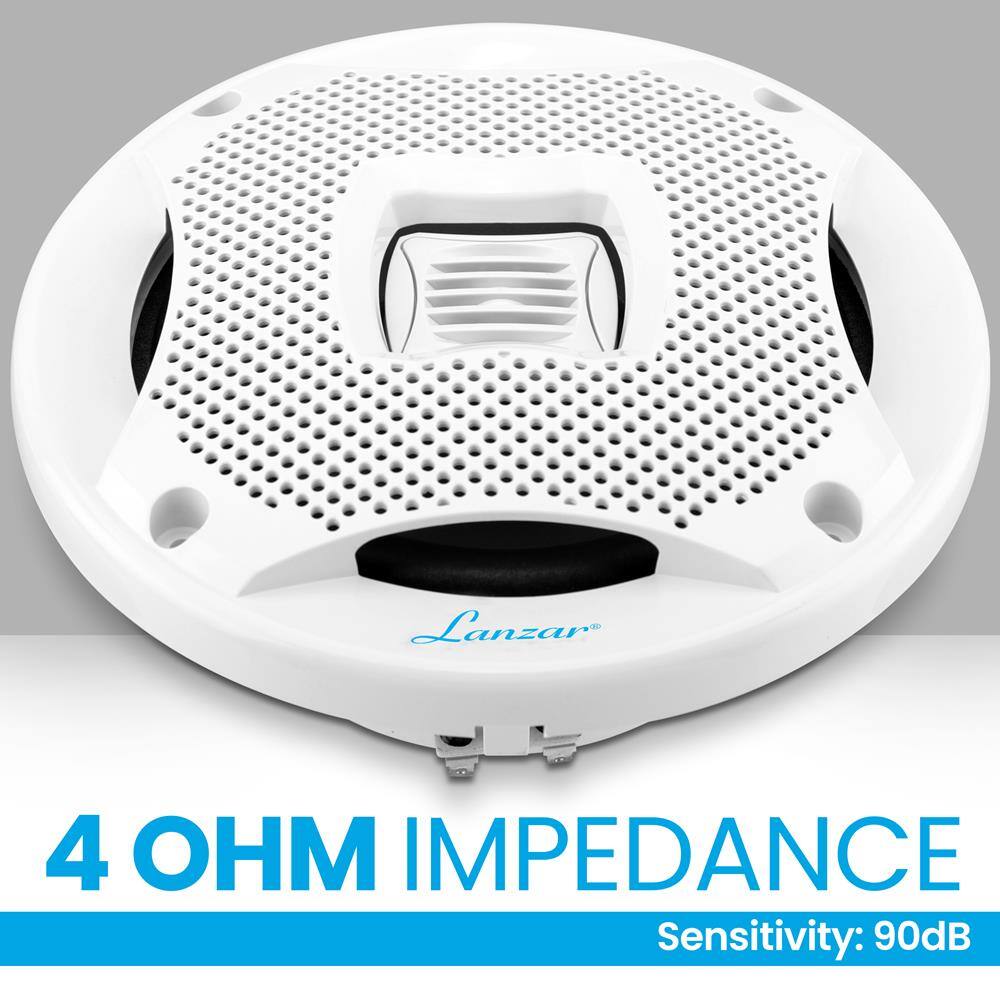 Lanzar

4 OHM IMPEDANCE  
Sensitivity: 90dB