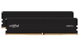Crucial Pro 128GB (2x64GB) DDR5 5600MHz C46 UDIMM Desktop Memory Crucial Pro 128GB (2x64GB) DDR5 5600MHz C46 UDIMM Desktop Memory