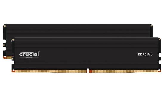 Crucial Pro 64GB (2x32GB) DDR5 5600MHz C46 UDIMM Desktop