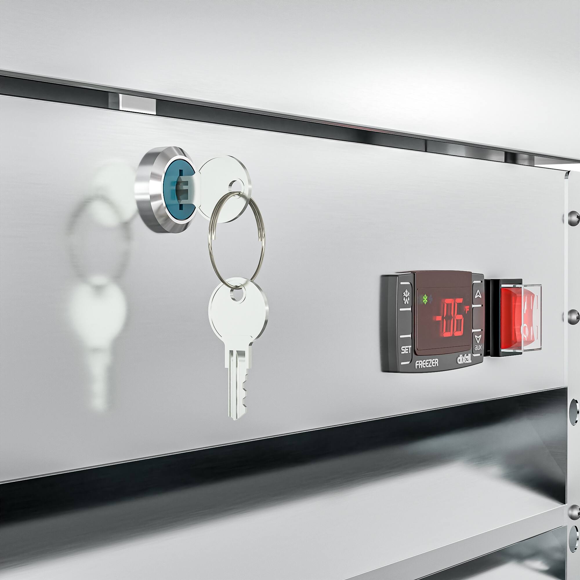 W 8 -95 A SET FREEZER dial 3