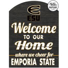Jardine - Emporia State Hornets 16'' x 22'' Indoor/Outdoor Marquee Sign - Gold