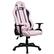 Front. Arozzi - Torretta Supersoft Upholstery Fabric Gaming Chair - Pink.