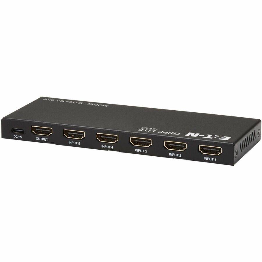 DC/SV  
B119-005-8K6 MODEL  
OUTPUT  
INPUT 5  
INPUT 4  
INPUT 3  
INPUT 2  
INPUT 1