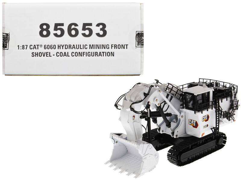 EGAST MASTERS 85653 1:87 CAT® 6060 HYDRAULIC MINING FRONT SHOVEL - COAL CONFIGURATION DIE MASTERS DIECAST CAT