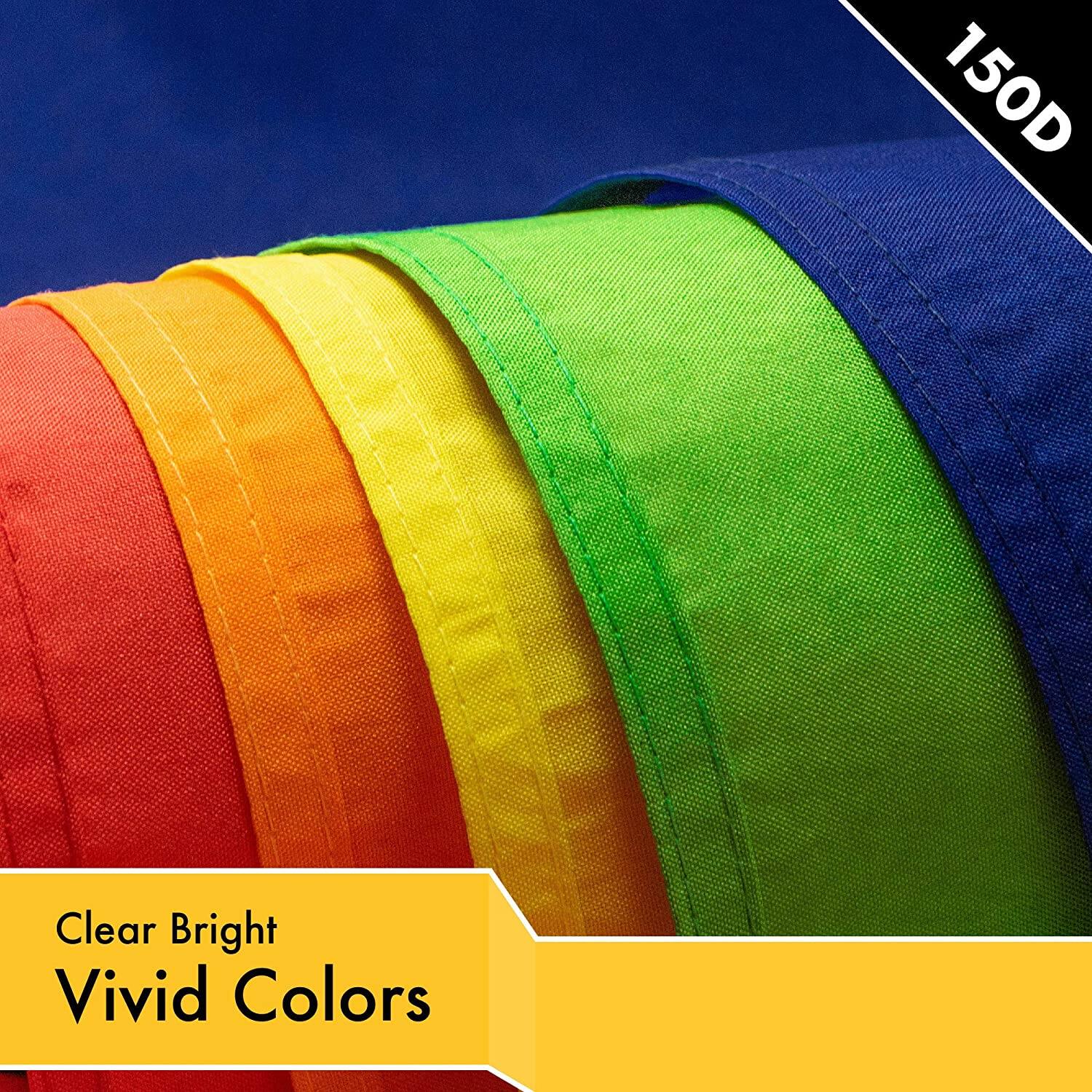 150D Clear Bright Vivid Colors