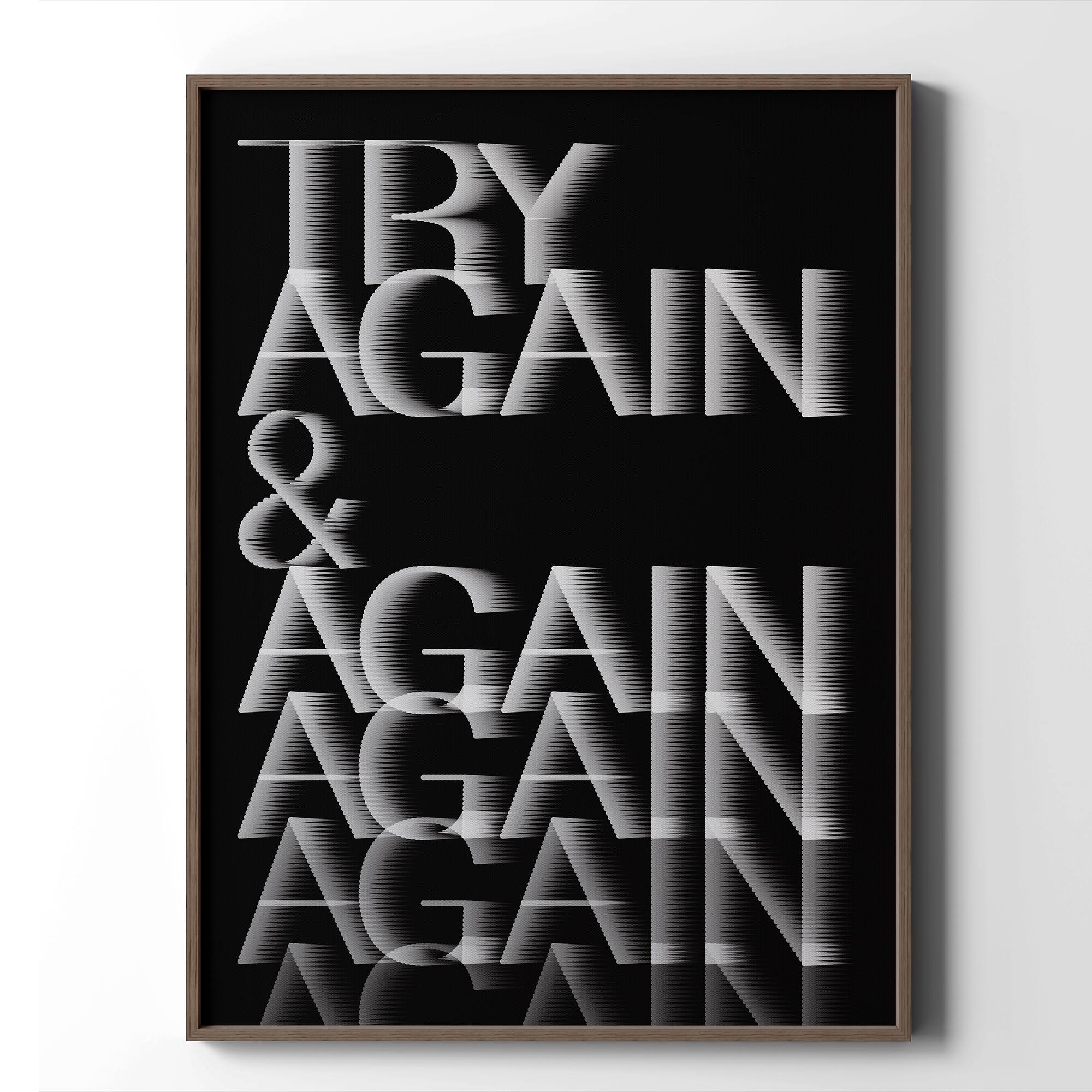 Try again & again