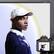 Alt View 2. RAUBAY - 6.7′ x 7.2′ Pull Down White Screen Backdrop Retractable Collapsible Wall-Mount Background - White.