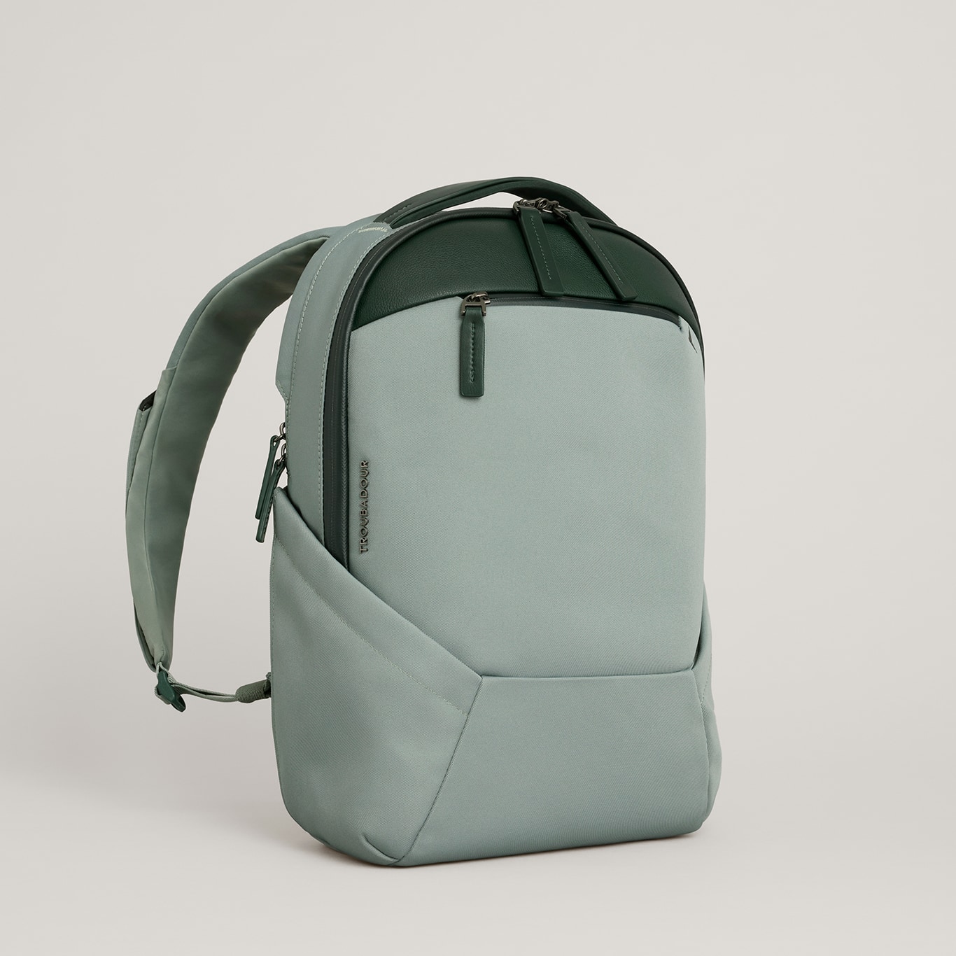 Troubadour Apex Compact Laptop Backpack 4.0 Green Smoke - Best Buy