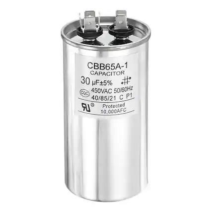 CBB65A-1 CAPACITOR 30 µF±5% 450VAC 50/60Hz 40/85/21 C P1 Protected 10,000AFC