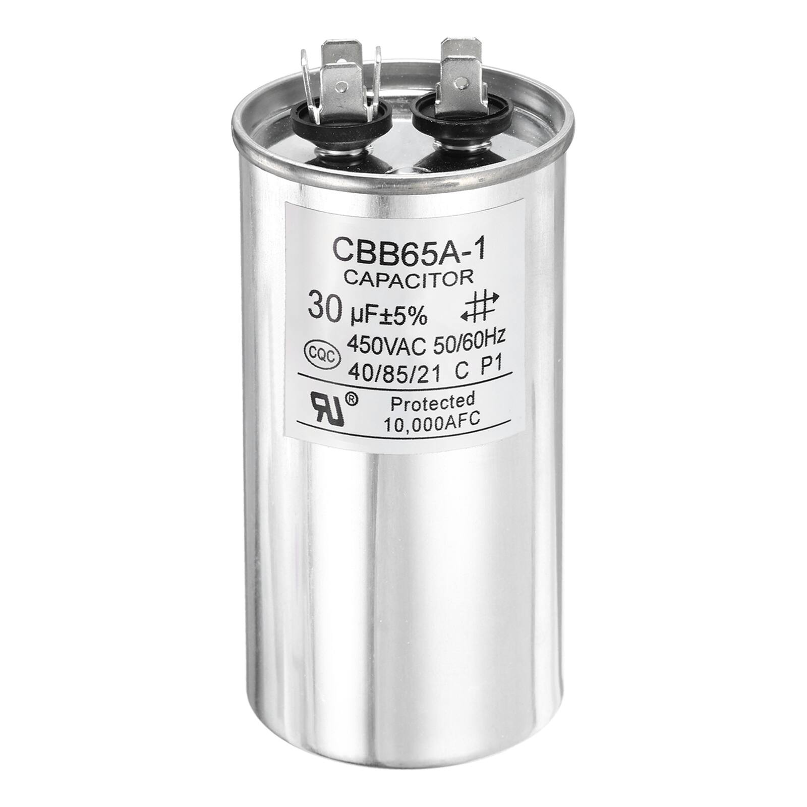 CBB65A-1 CAPACITOR 30 µF±5% 450VAC 50/60Hz 40/85/21 C P1 Protected 10,000AFC