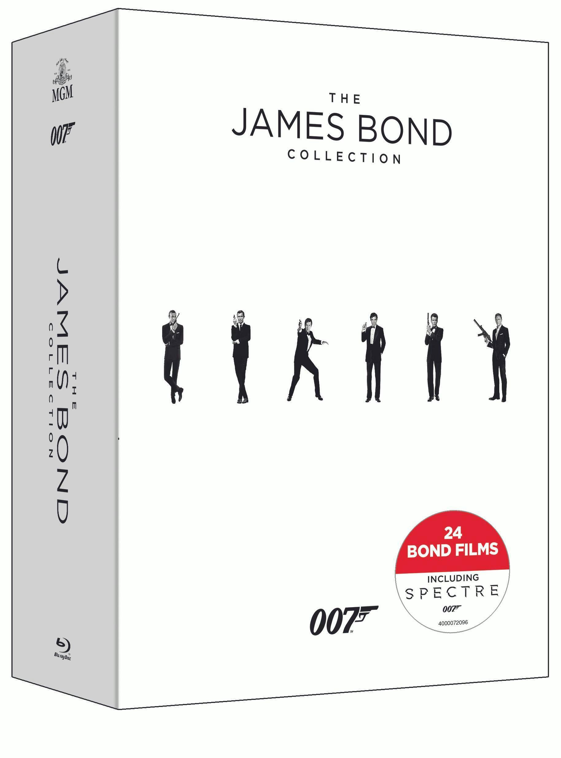 Angle. James Bond: 24-Film Collection (Box Set) [Blu-ray].