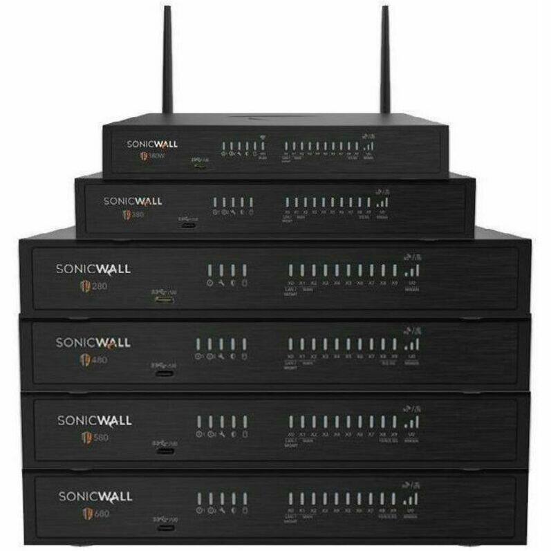 SONICWALL 380  
SONICWALL 280  
SONICWALL 480  
SONICWALL 580  
SONICWALL 600