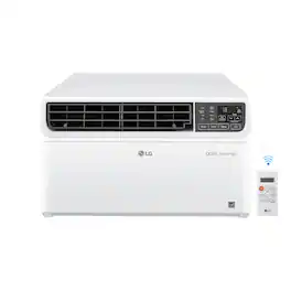 LG - 250 sq. ft. 6,000 BTU Dual Inverter Smart Window Air Conditioner - White