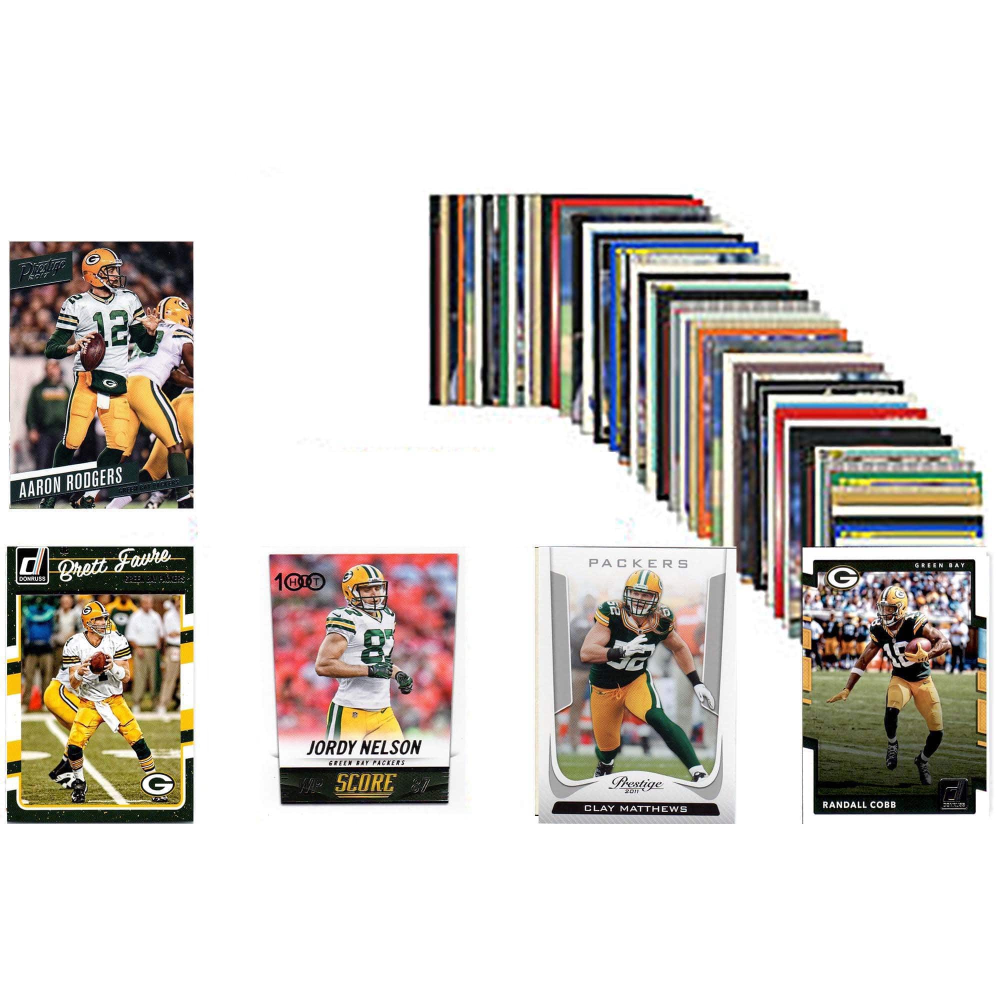 C&I Collectibles - Green Bay Packers Trading Card 50-Count Set - Multicolor price history on PriceWatchPro