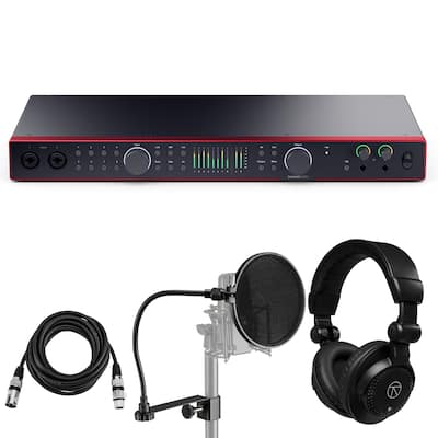 Focusrite Scarlett 18i20 4th Gen USB Audio Interface with Software Focusrite Scarlett 18i20 4th Gen USB Audio Interface with Software
