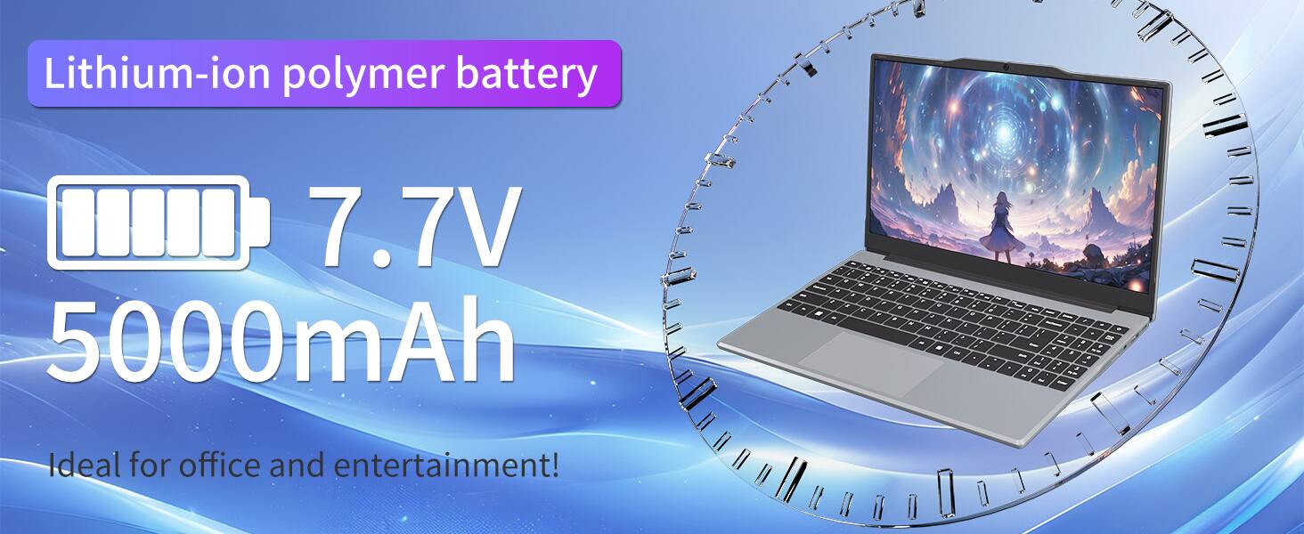Lithium-ion polymer battery 7.7V 5000mAh

Ideal for office and entertainment!