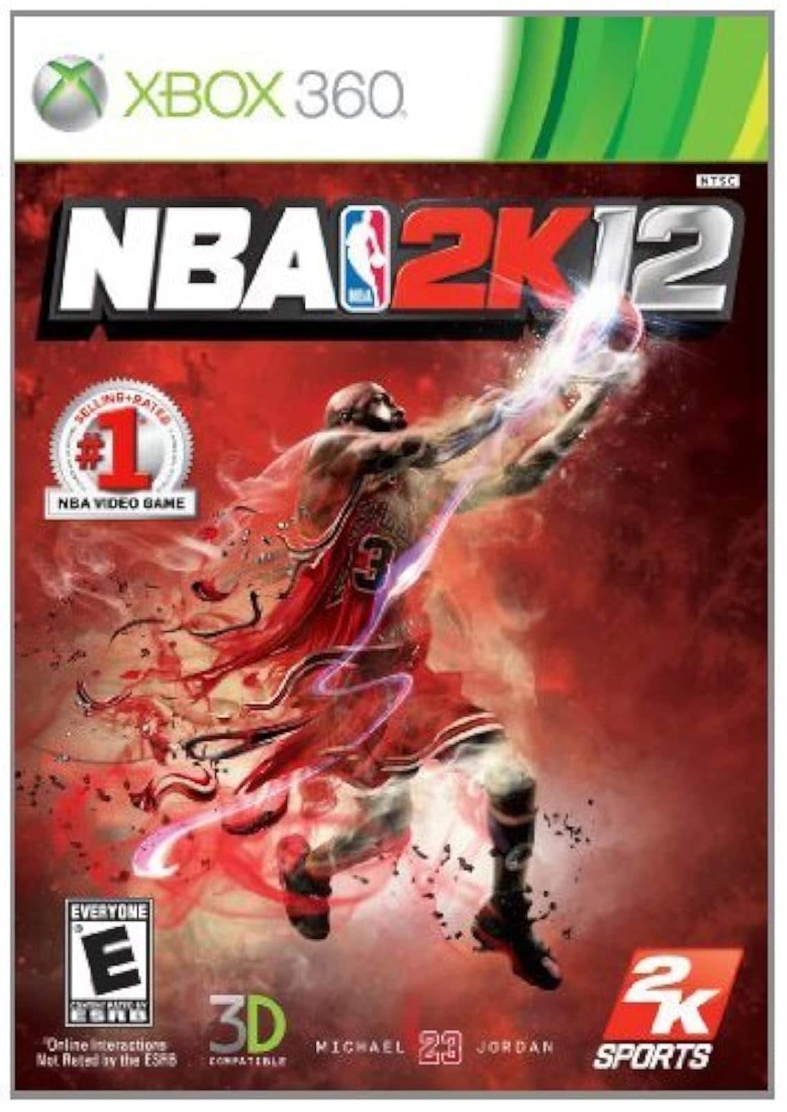 XBOX 360
NBA 2K12
#1 NBA VIDEO GAME
EVERYONE E
3D
MICHAEL JORDAN
2K SPORTS
Online Interactions Not Rated by the ESRB
COMPATIBLE