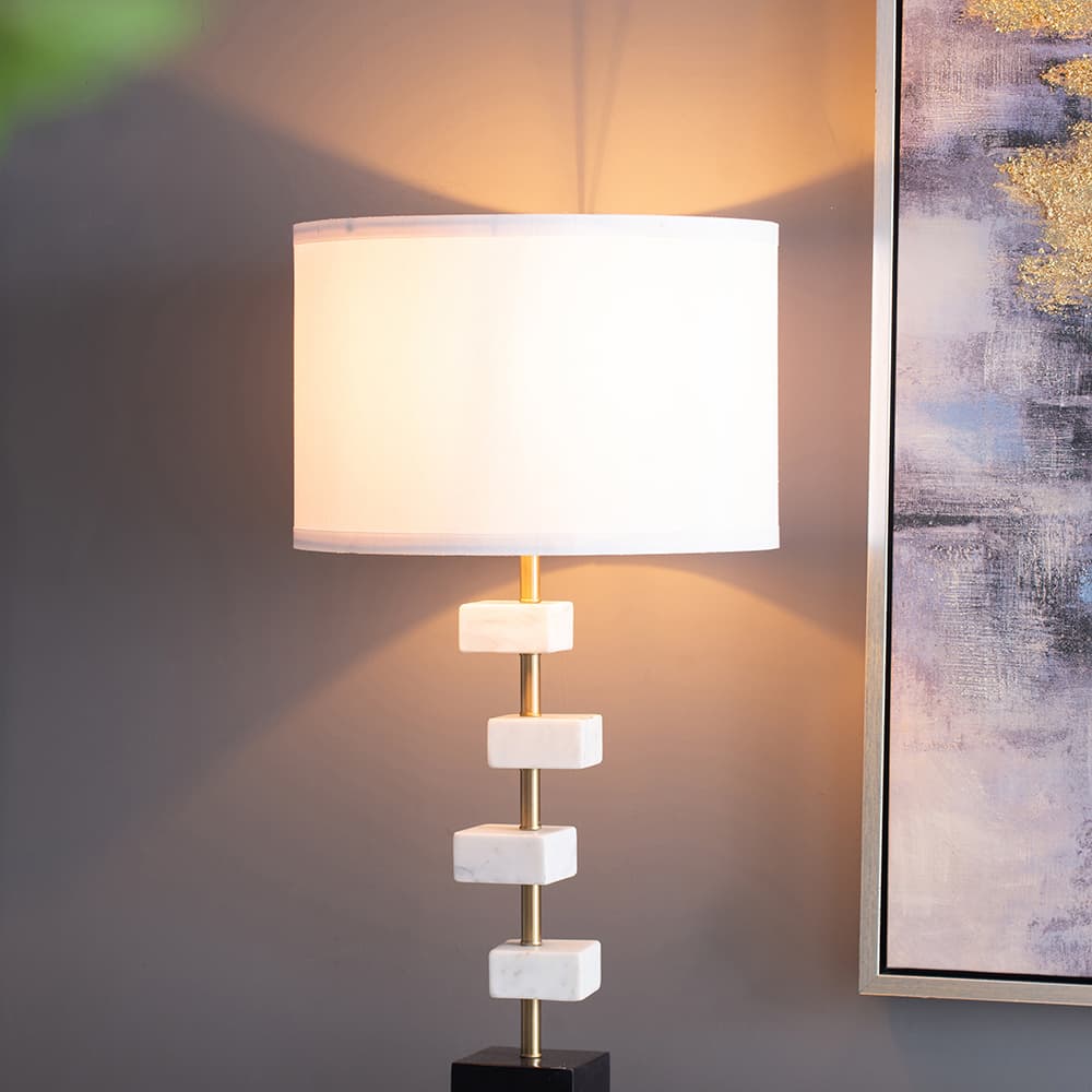 Alt View 2. Luckbyte - D15x30 in Table Lamp – Lamp Shade Assembly Required.