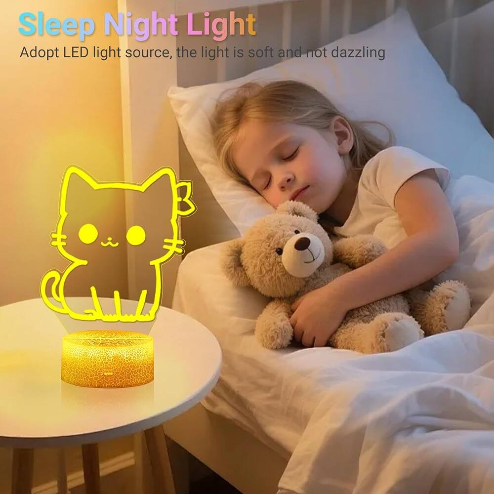 Sleep Night Light  
Adopt LED light source, the light is soft and not dazzling