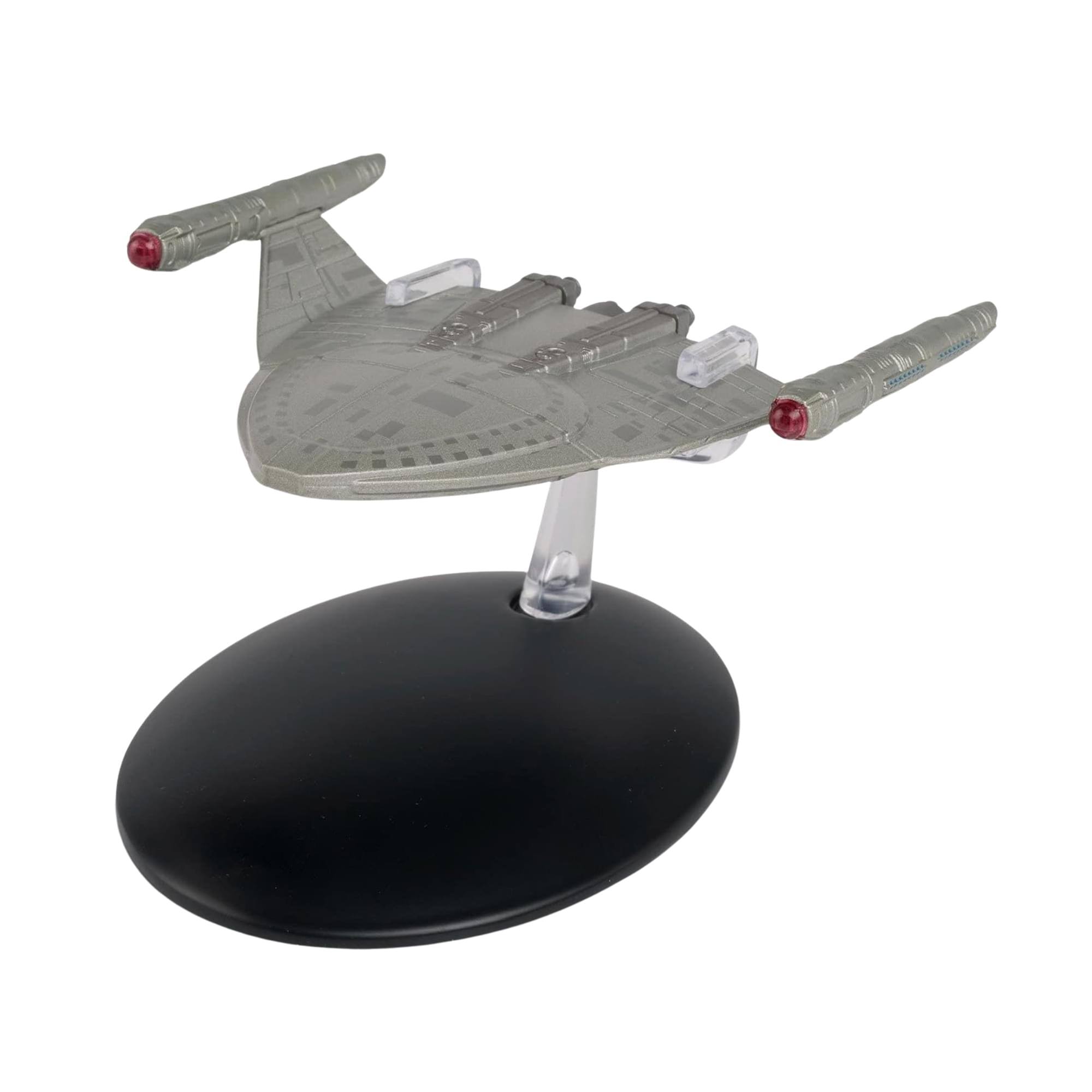 Alt View 3. Eaglemoss - Eaglemoss Star Trek Starship Replica | Starfleet Emmette - Grey.