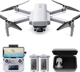 Holy Stone - HS360D 4K GPS Camera Drone with 20,000 ft Range, 80-Minute Flight and 2 Batteries - White