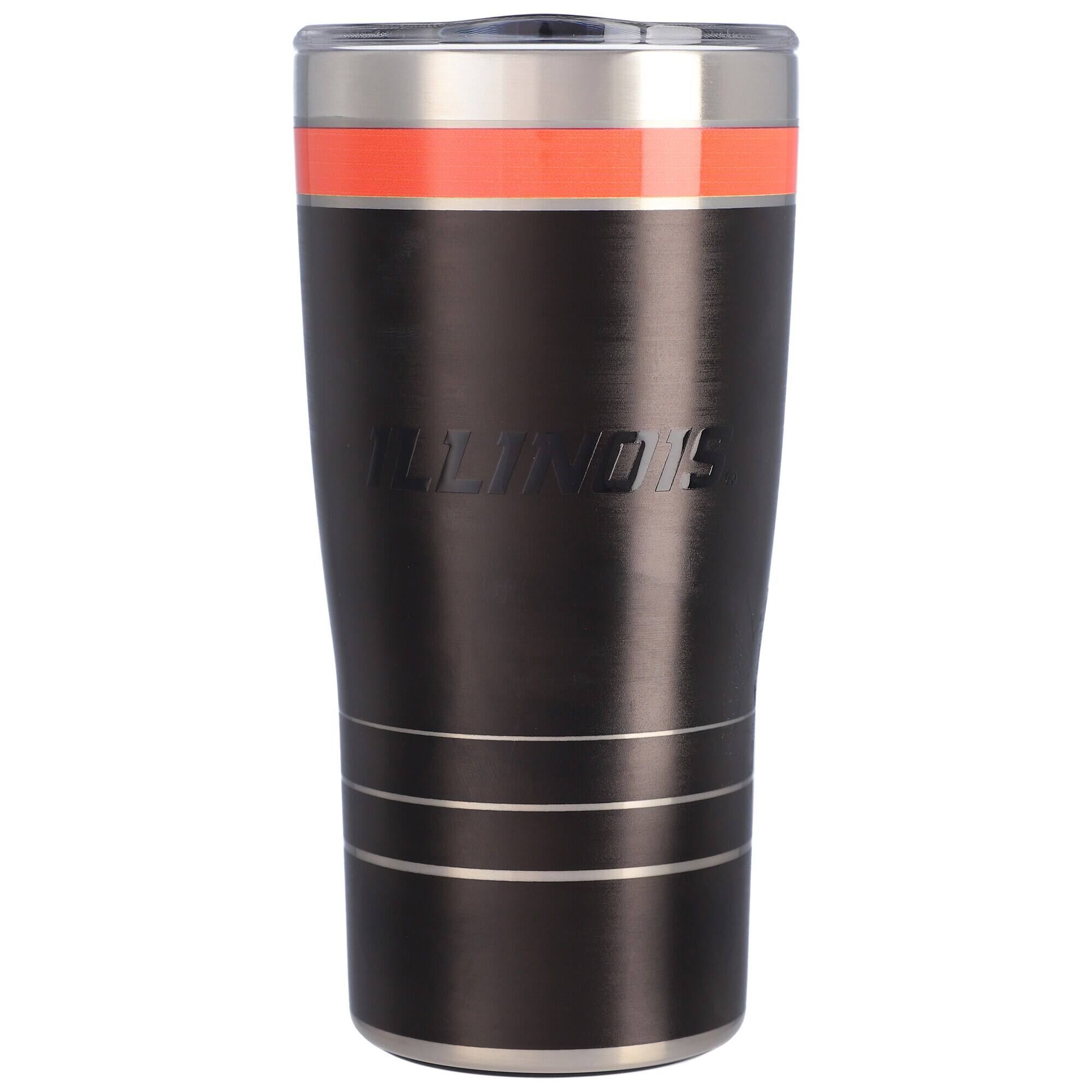 Alt View 1. Tervis - Illinois Fighting Illini 20oz. Night Game Tumbler - Multicolor.