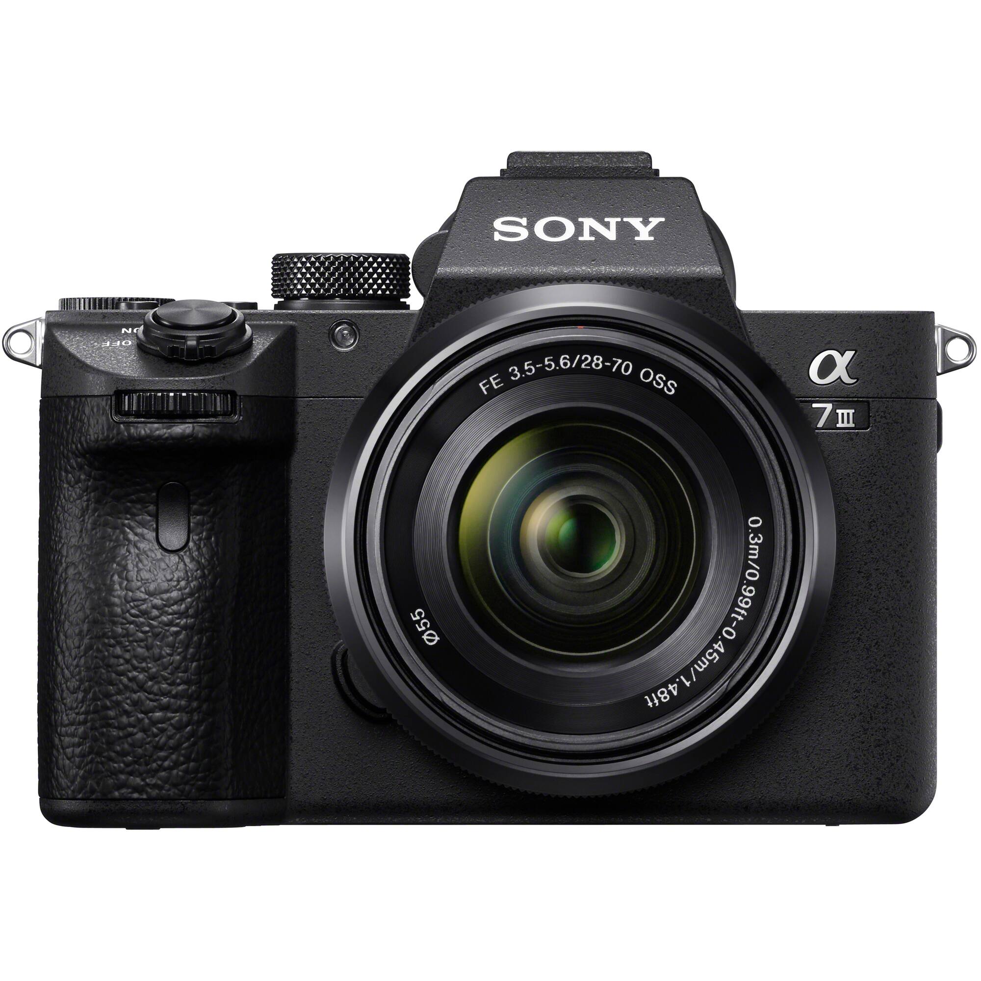 SONY  
α  
7 III  

FE 3.5-5.6/28-70 OSS  

0.3m/1.0ft - 0.45m/1.5ft  
0.3m/1.0ft - 0.45m/1.5ft