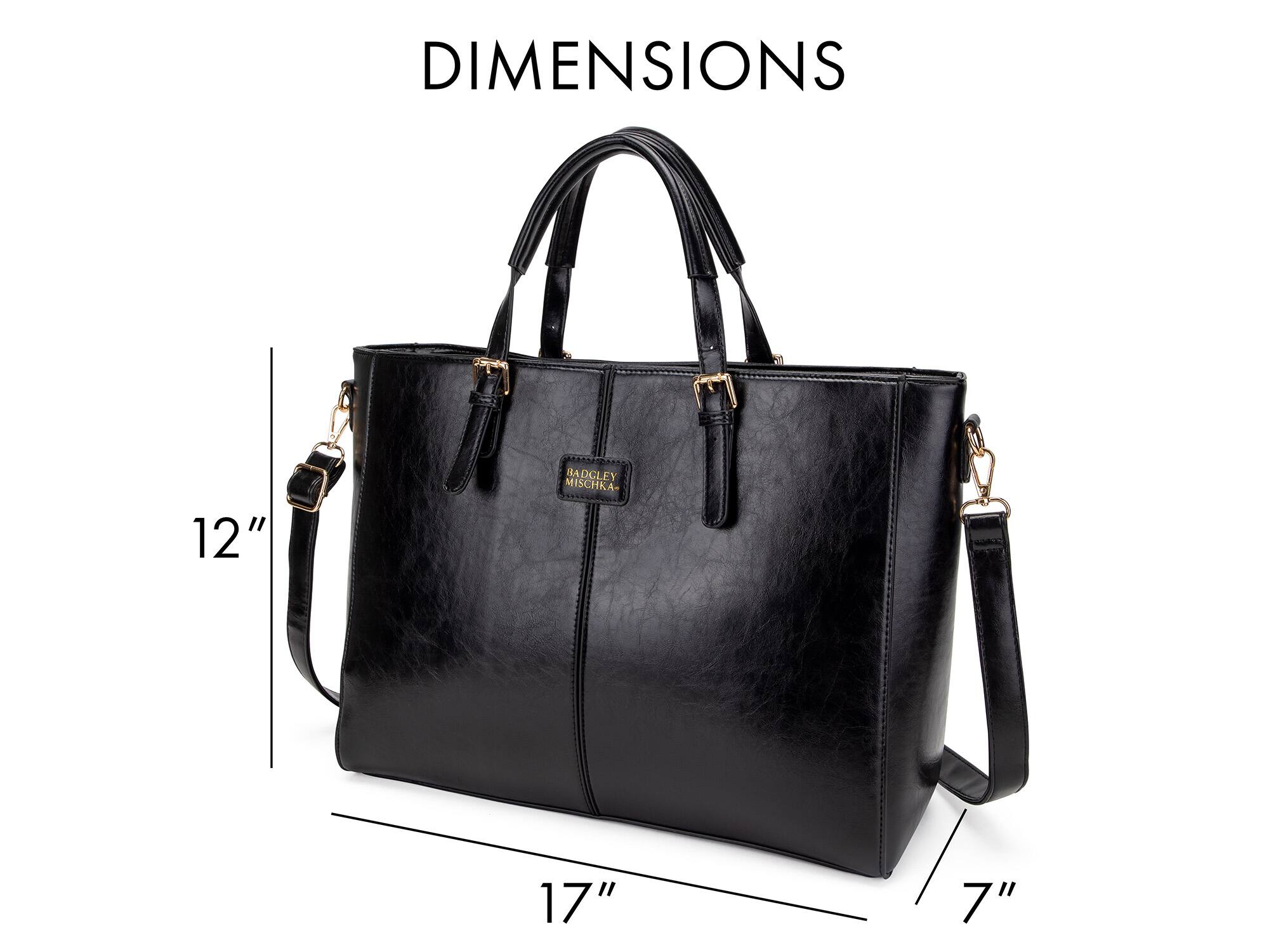 DIMENSIONS 12" 17" 7" BADGLEY MISCHKA