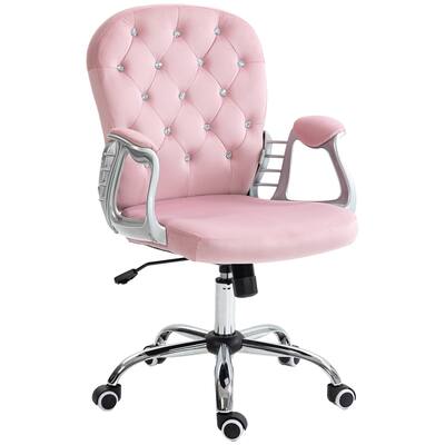 Vinsetto High-Back Office Chair With Footrest, Adjustable Height, White - Self Assembly
