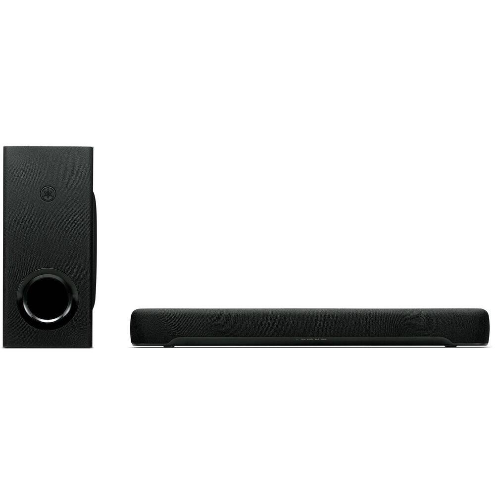 Alt View 2. Yamaha - Yamaha SR-C30A 90W 2.1-Channel Soundbar System, Cleaning kit, Reusable Fastener Straps, Bundle.