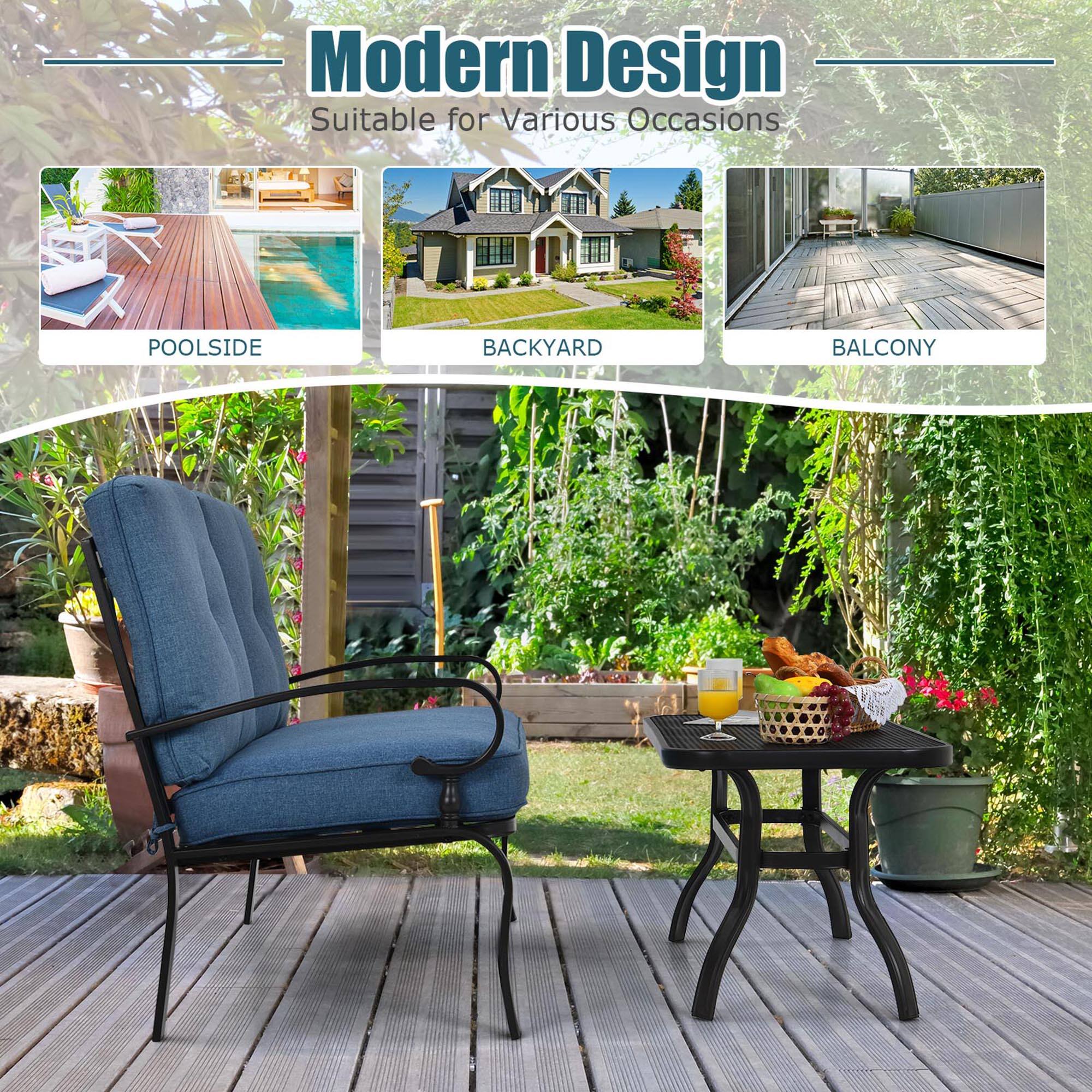 Modern Design Suitable for Various Occasions
POOLSIDE
BACKYARD
BALCONY