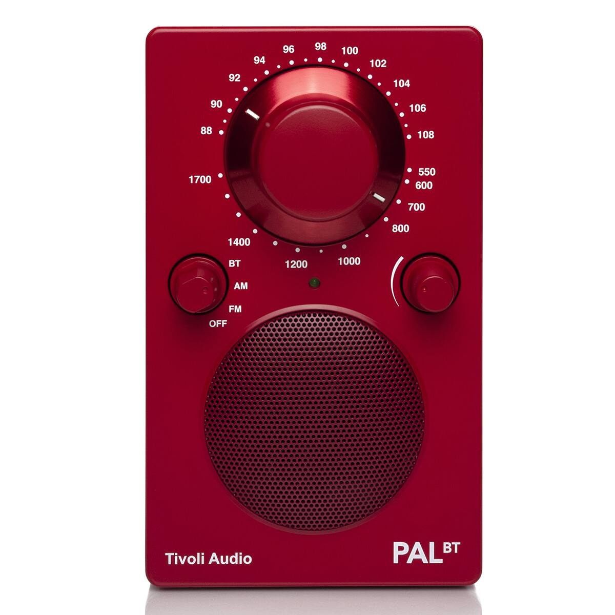 Tivoli Audio - PAL BT Bluetooth AM/FM Portable Radio & Speaker - Red