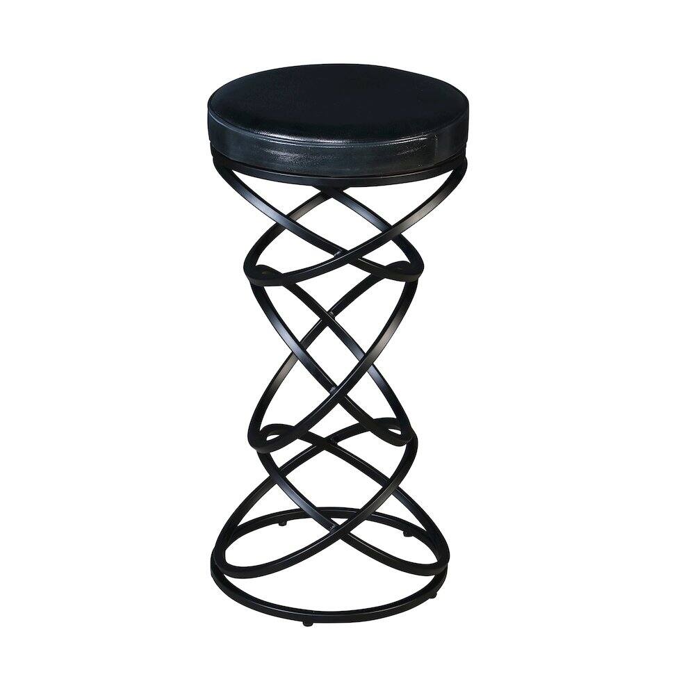 Alt View 1. Porter Designs - Polaris Leather 30" Bar Stool - Gray.