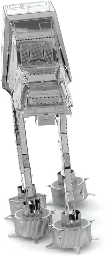 Alt View 1. Metal Earth - Metal Earth Star Wars Imperial AT-AT 3D Metal Model Kit - Silver.