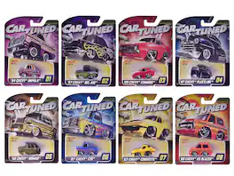 Car Tuned - Mainline 2024 Series 1 Set of 8 Pieces Diecast Model Cars by CarTuned - Multi