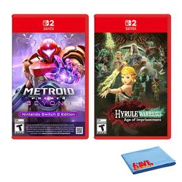 Metroid Prime 4: Beyond + Hyrule Warriors: Age of Imprisonment - Switch 2 Edition - Nintendo Switch 2