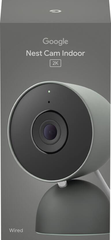 Google Nest Cam Indoor (wired, 3rd gen) Latest Model 2K Video and Google Nest Cam Indoor (wired, 3rd gen) Latest Model 2K Video and