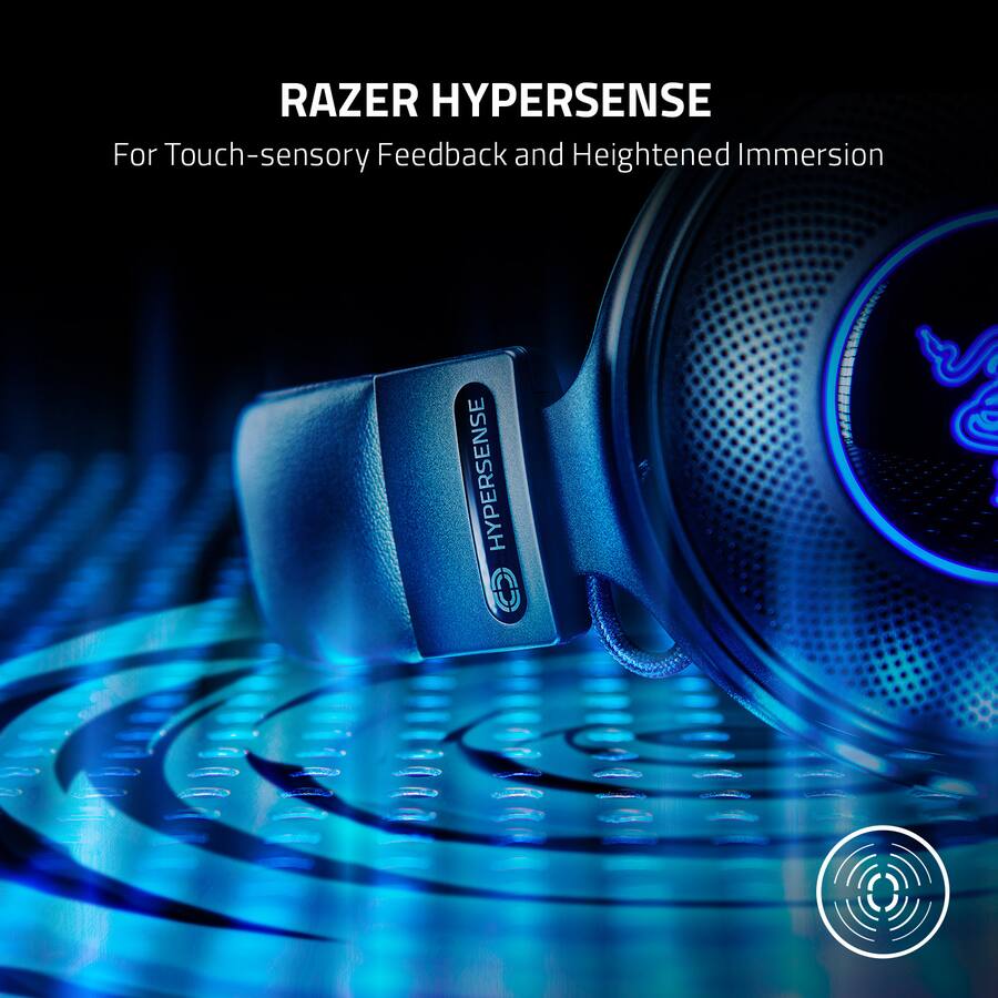 Razer Kraken V3 Pro HyperSense Wireless Over the Ear Gaming Razer Kraken V3 Pro HyperSense Wireless Over the Ear Gaming