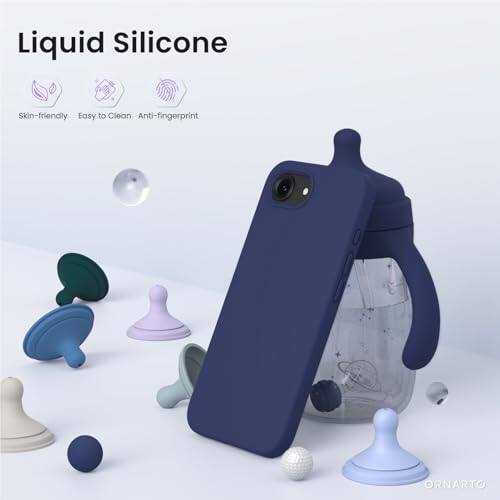 Liquid Silicone Skin-friendly Easy to Clean Anti-fingerprint ORNARTO