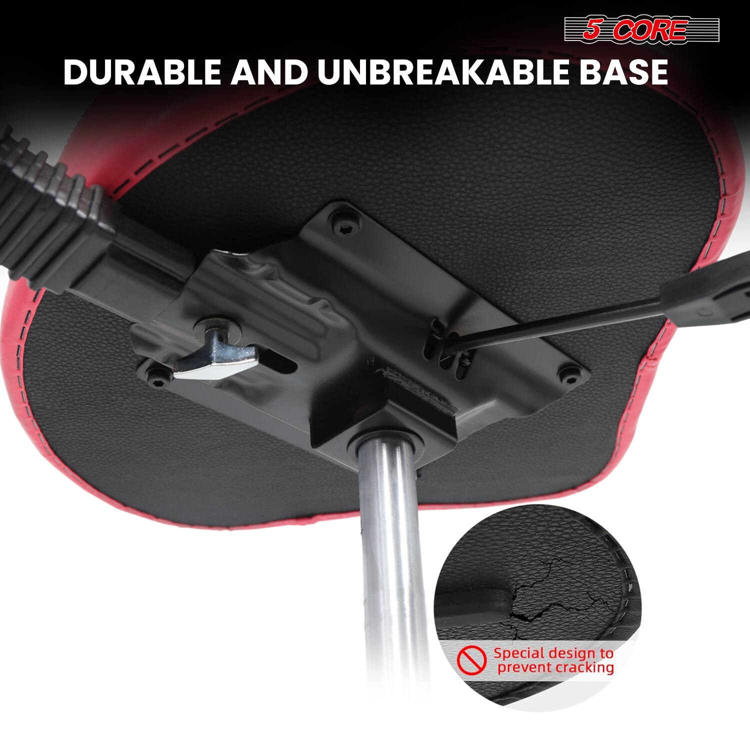 5 CORE  
DURABLE AND UNBREAKABLE BASE  
Special design to prevent cracking