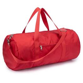 Fabibe - Duffel Bag 20-24-28 Inches Foldable Gym For Men Women Duffle Lightweight With Inner Pocket Travel Sports - 20 Inches Red-20 INCHES