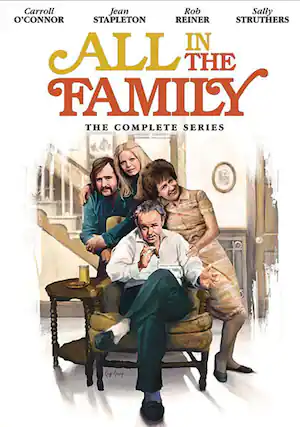 Front. All in the Family: The Complete Series - DVD.