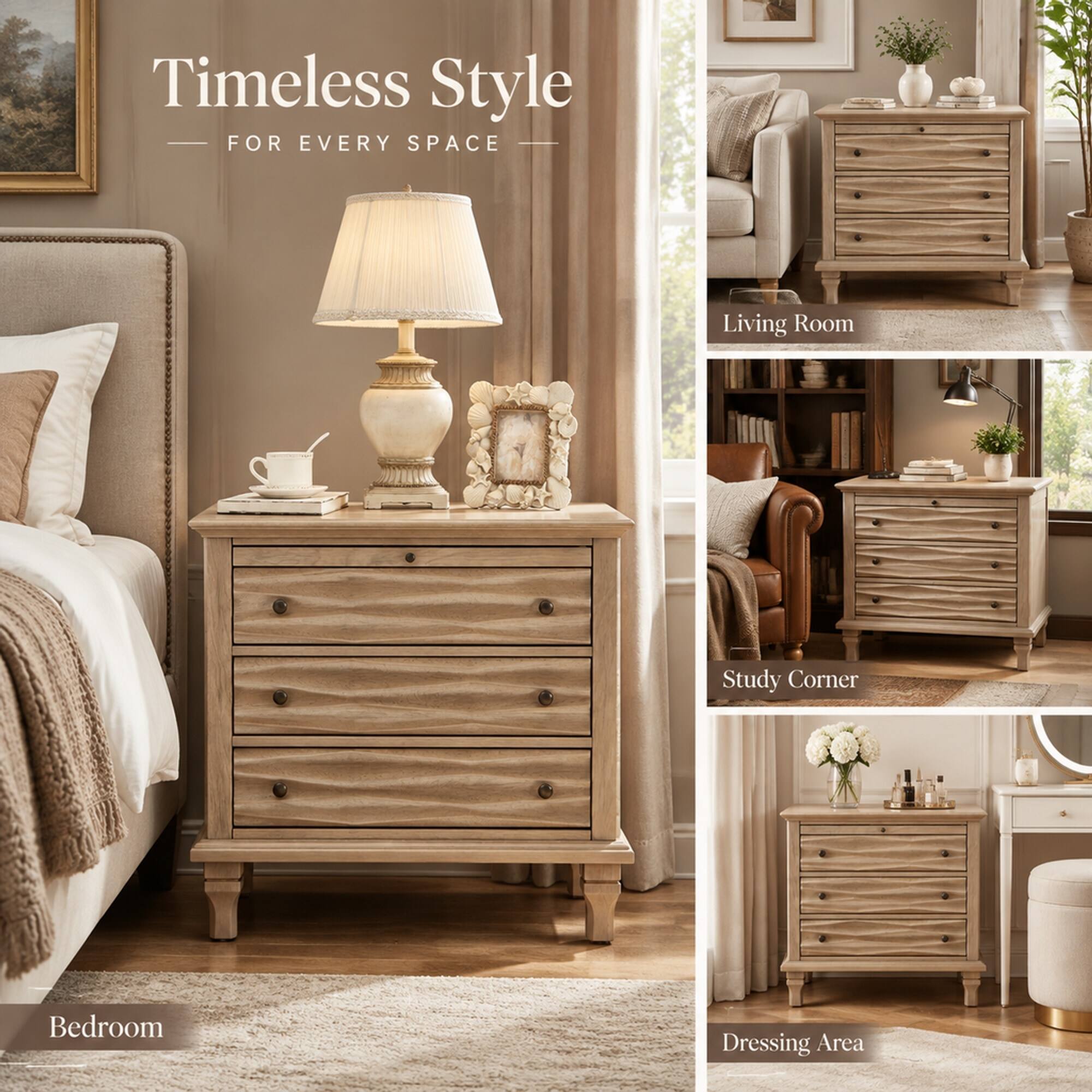 Timeless Style FOR EVERY SPACE

Living Room
Study Corner
Bedroom
Dressing Area