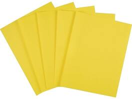 Staples - Brights Multipurpose Paper, 24 lbs., 8.5" x 11", 500/Ream - Yellow