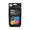 hp
that 910XL 00 Block Black Noir Noir 910XL Cyan Magenta Yellow Jaune 5-pack / Paquet de 5