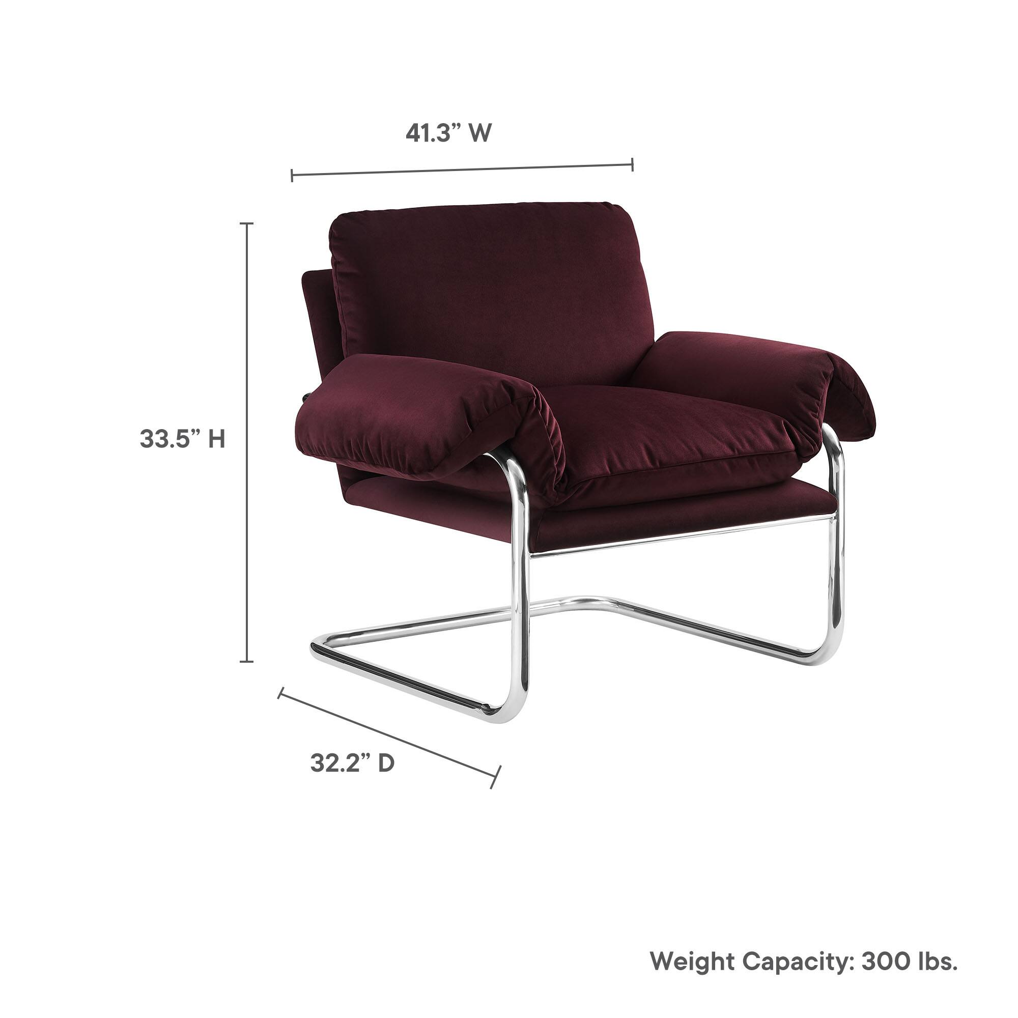 41.3" W  
33.5" H  
32.2" D  
Weight Capacity: 300 lbs.